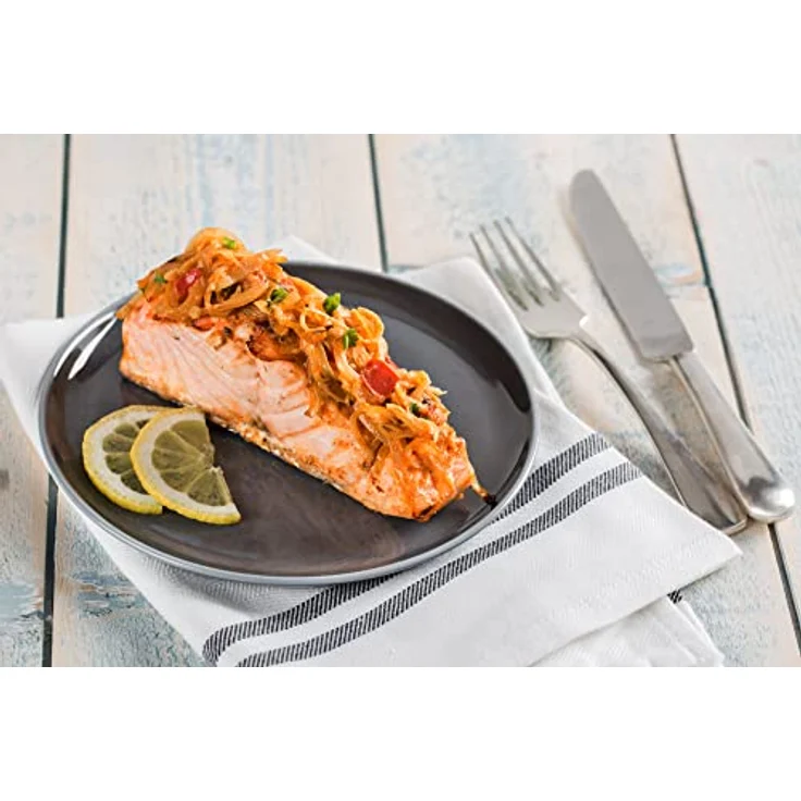 Tefal G61237 Trattoria Pro Schmorpfanne 28 cm mit Deckel | Aluguss | unbedenkliche Antihaftversiegelung | Thermo-Signal Temperaturanzeiger | für alle Herdarten geeignet | induktionsgeeignet | Schwarz – Bild 5