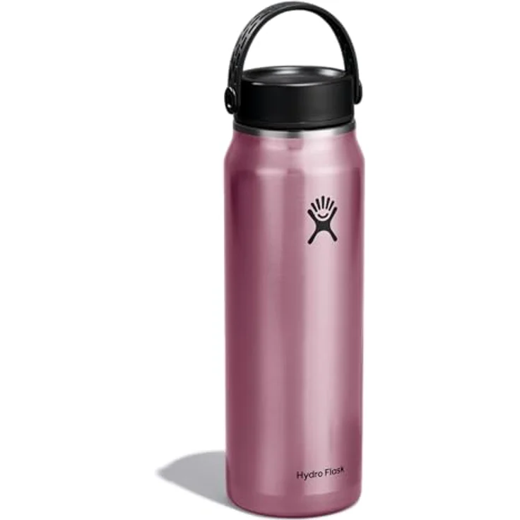 Hydro Flask 946 ml (32 oz) Trail Series, Vakuumisolierte Edelstahl-Trinkflasche mit Auslaufsicherem Flex Deckel - Tourmaline – Bild 2