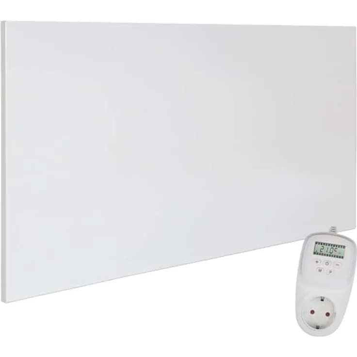 VIESTA® Infrarot Wandheizung TH12 WIFI, 700W mit Thermostat, Fernbedienung & WiFi-Steuerung, Carbon Crystal Heizpaneel