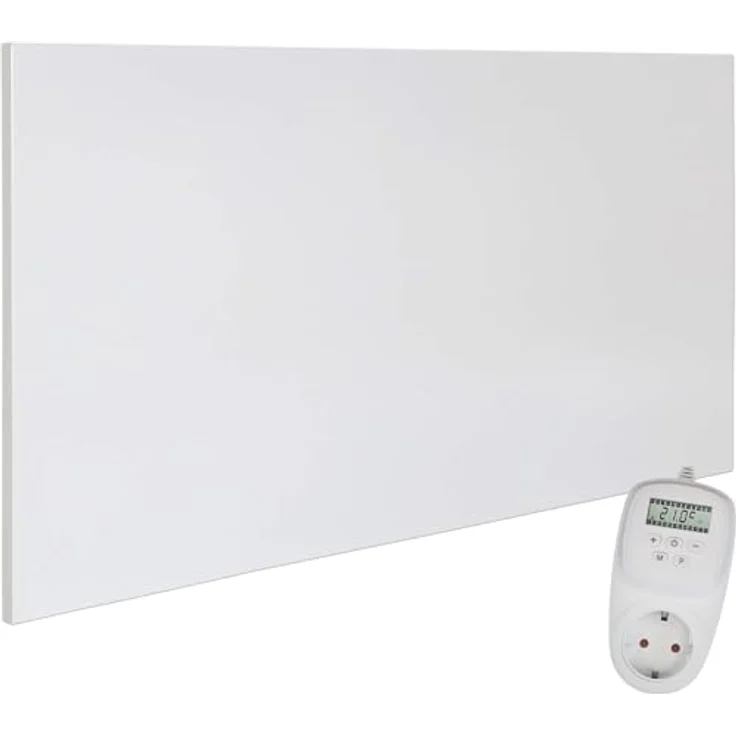 VIESTA® Infrarot Wandheizung TH12 WIFI, 700W mit Thermostat, Fernbedienung & WiFi-Steuerung, Carbon Crystal Heizpaneel – Bild 1
