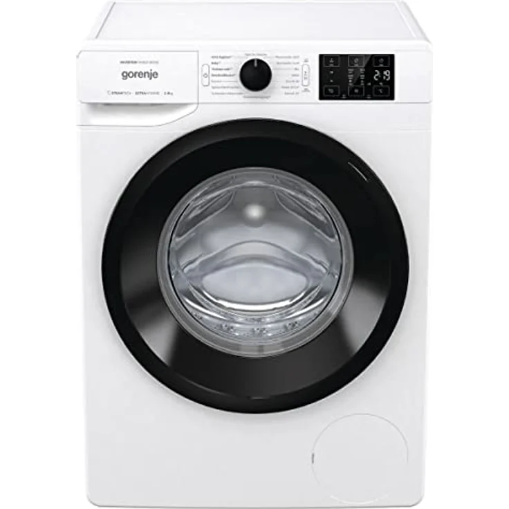 Gorenje WAM 74 AP Waschmaschine mit Dampffunktion / 7 kg / 1400 U / 16 Programme/AquaStop/Inverter PowerDrive Motor/Edelstahltrommel/Kindersicherung/EEK A/weiß – Bild 4