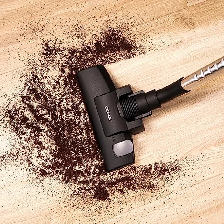 Cecotec Beutelloser Bodenstaubsauger ReadyWarm 1200 Thermal Black. 800W, MultiCyclonic System-Technologie, 4L Tank, EasyMove-System, hocheffiziente Filter, 9m Aktionsradius, schwarz – Bild 3