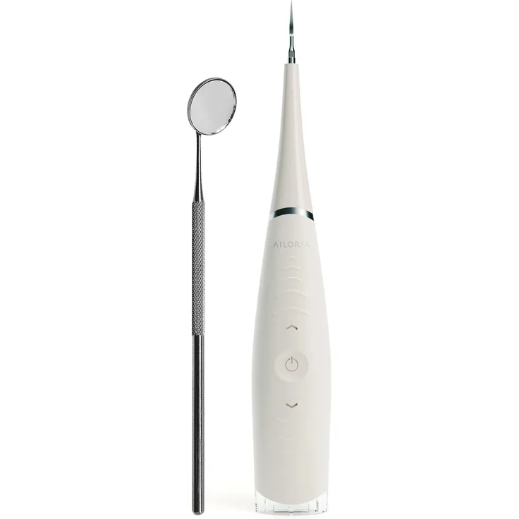 AILORIA Schall-Zahnreinigungsgerät DEPLAQUED schall-zahnreiniger, Schall-Zahnreiniger, IPX6-Schutz, 5 Intensitätsstufen, Lithium-Ionen-Akku, ergonomisches Design
