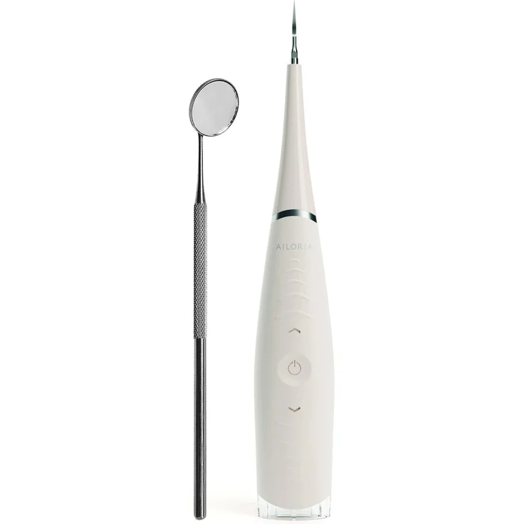 AILORIA Schall-Zahnreinigungsgerät DEPLAQUED schall-zahnreiniger, Schall-Zahnreiniger, IPX6-Schutz, 5 Intensitätsstufen, Lithium-Ionen-Akku, ergonomisches Design