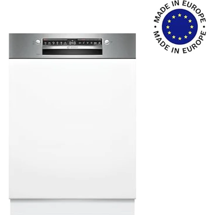 Bosch Serie 4, Teilintegrierter Geschirrspüler, 60 cm, Edelstahl, SMI4HTS00E – Bild 3