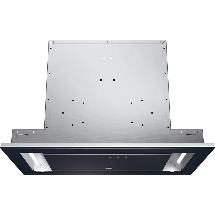 Hoover HPY6CBK5BGWIFI Lüfterbaustein, 52 cm Dunstabzugshaube in Schwarz mit Touch Control, LED-Beleuchtung und WiFi-Konnektivität