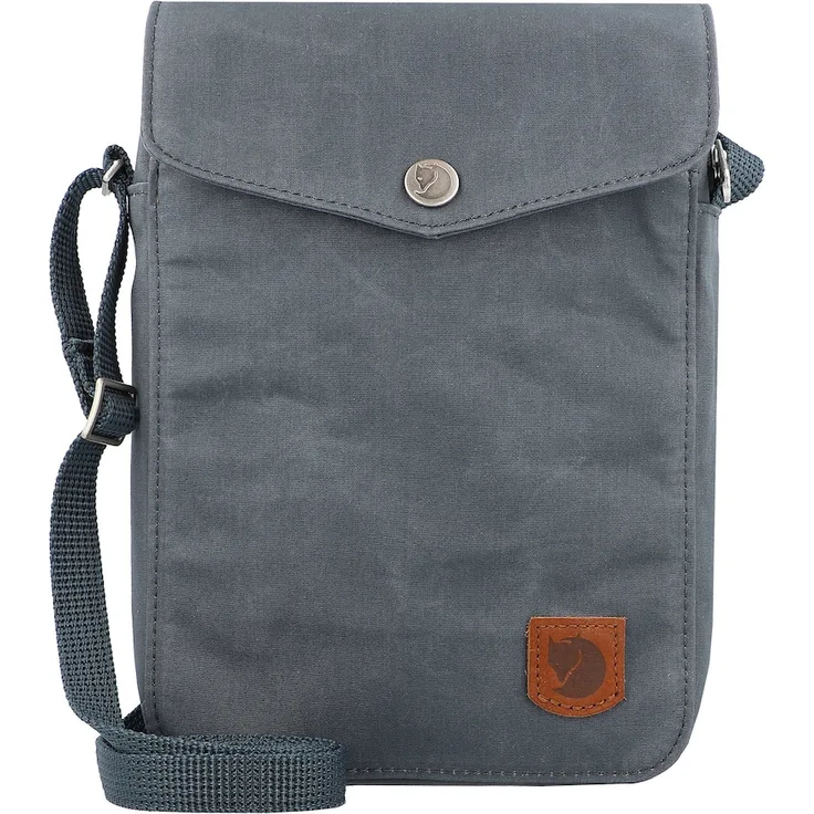 Fjällräven Greenland Umhängetasche, 22 cm, grau, mit Handytasche und Innenaufteilung