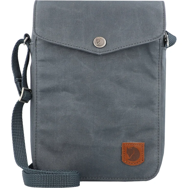 Fjällräven Greenland Umhängetasche, 22 cm, grau, mit Handytasche und Innenaufteilung