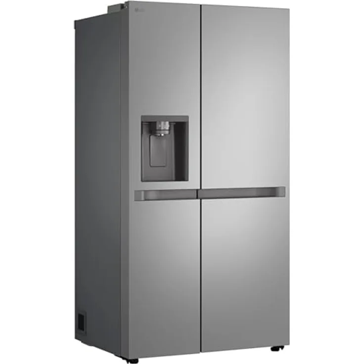 LG GSLC40PYPE, Side-by-Side Kühlkombination mit 638 l Nutzinhalt, Total NoFrost und MultiAirflow, Silber