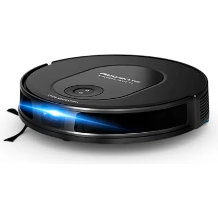 Rowenta Xplorer Serie 65 Nass-Trocken-Saugroboter, Lasernavigation, elektronischer Wischmopp, nur 7,8 cm Höhe, Schwarz – Bild 4