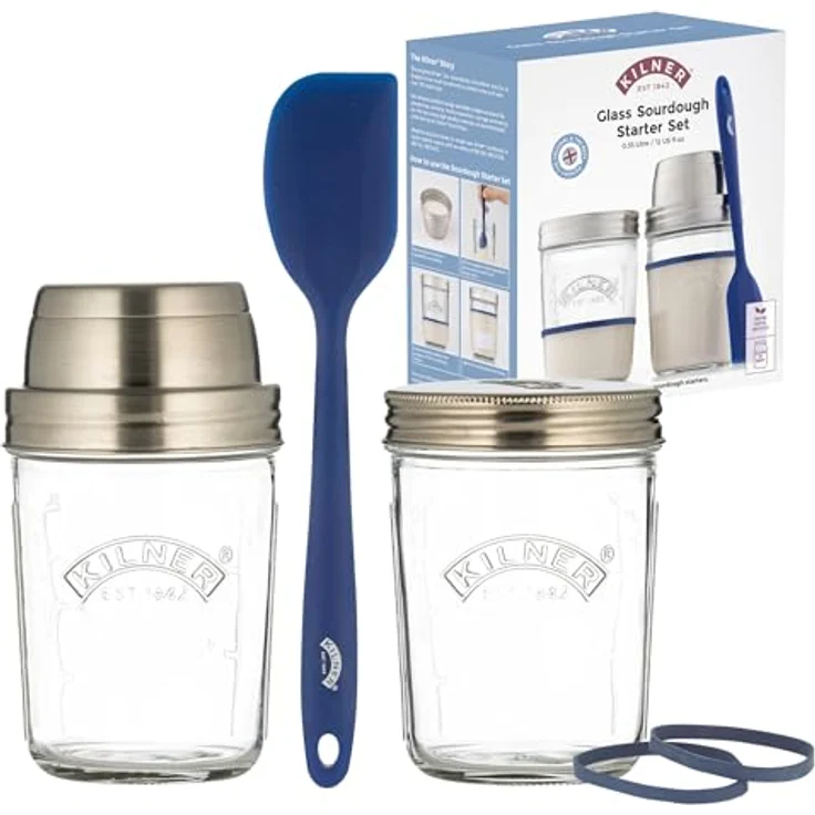 Kilner | Sauerteig-Starter-Set Glas 0,35l – Bild 2