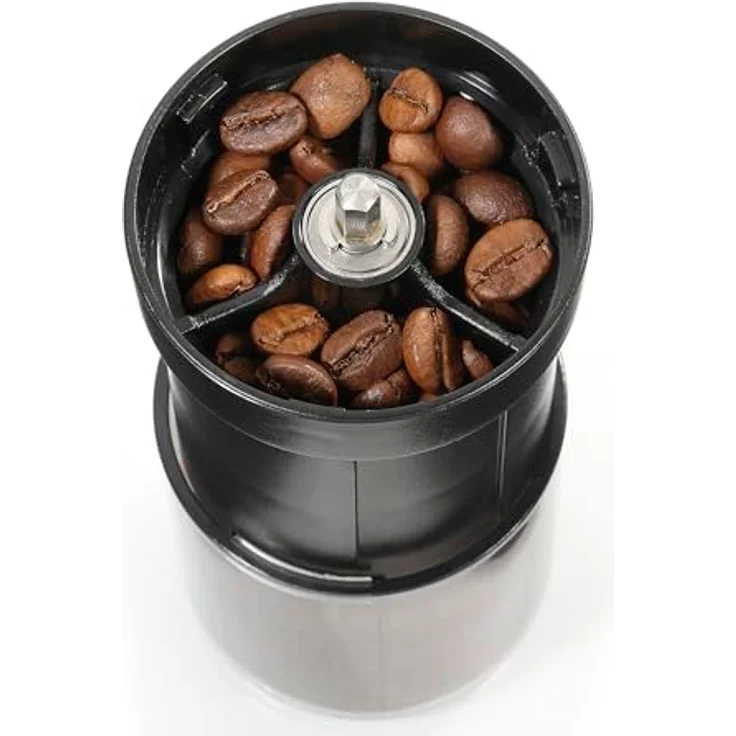 ZASSENHAUS Kaffeemühle Espressomühle Mini Master USB, elektrisch mit Hochleistungsmahlwerk – Bild 3