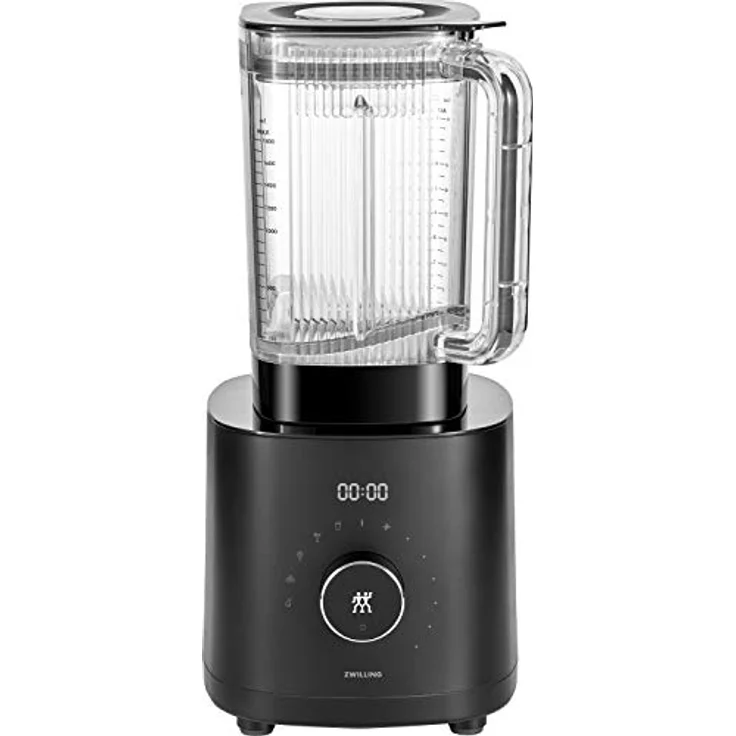 Zwilling Enfinigy Hochleistungsstandmixer 1600W 5300, 12 Geschwindigkeiten, 6 Automatikprogramme, 1,8L Behälter, schwarz - Preisvergleich – Bild 1