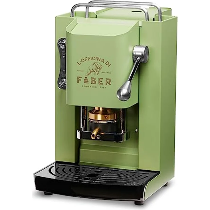 Faber Coffee Machines Pro Deluxe Espressomaschine ESE Pad 44 mm, einfache Reinigung, Tassenwärmer, schnelles Aufheizen, elegantes Design – Bild 1