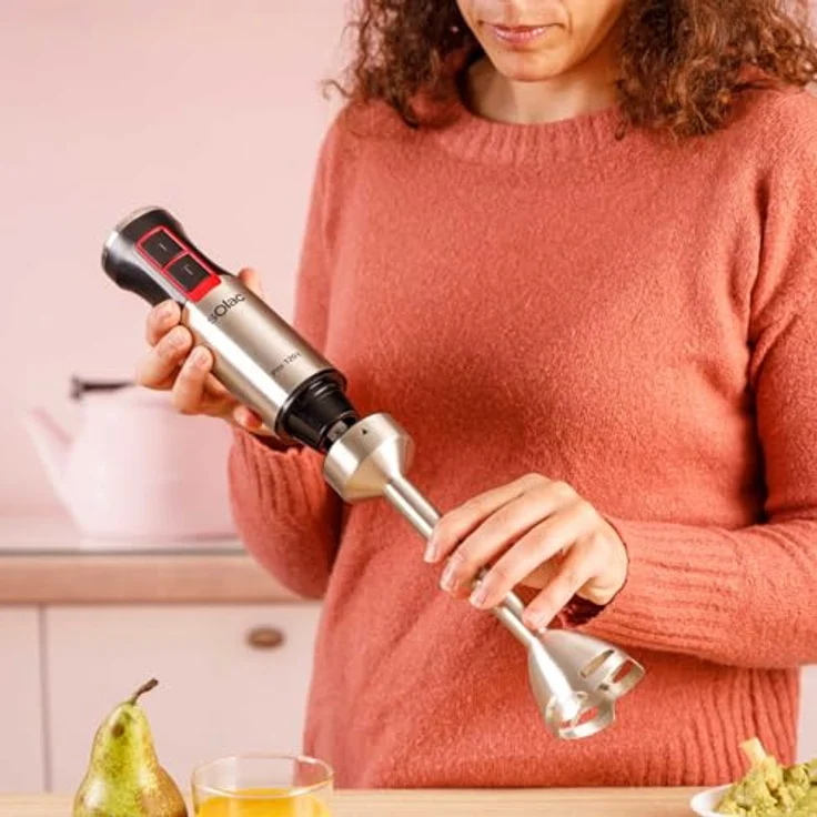 Solac Handrührgerät BA5616, Stabmixer mit steckbarem Design – Bild 4
