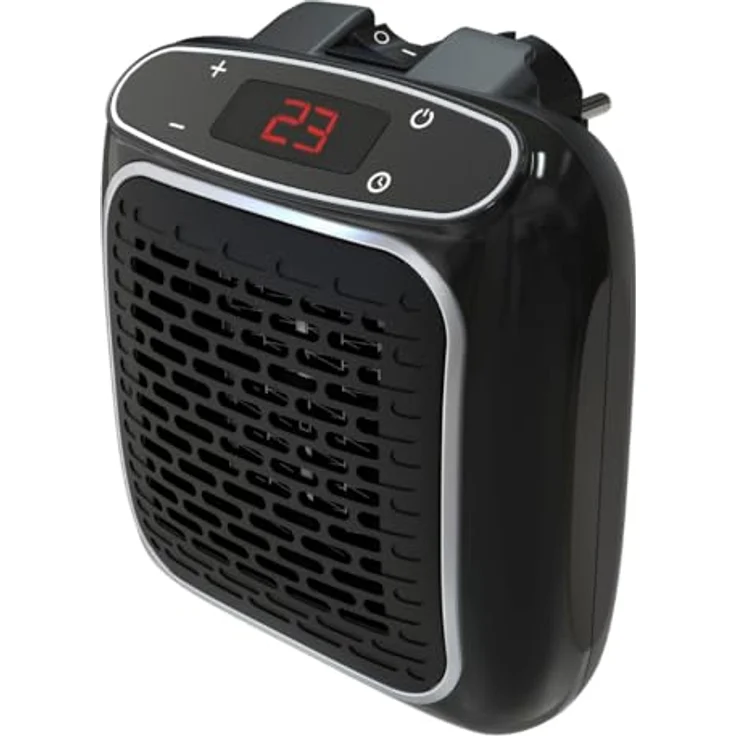 STARLYF Power Heater Wandheizgerät mit Thermo-Keramik-Technologie, Steckdosen-Heizung, 800 W, Timer, digitale Temperaturregelung – Bild 1