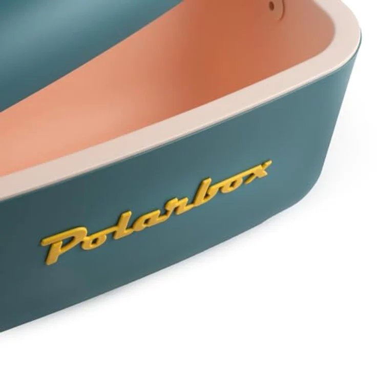 Polarbox Classic Azul Marino - Mostaza, Kühlbox mit 12 l Fassungsvermögen und hochwertiger Isolierung – Bild 4