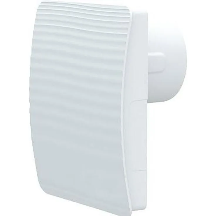 Siku 100 AC, Belüftungsventilator mit 97 m³/h Luftdurchsatz, geräuscharm mit 25 dB, energiesparend, Timer-Funktionen