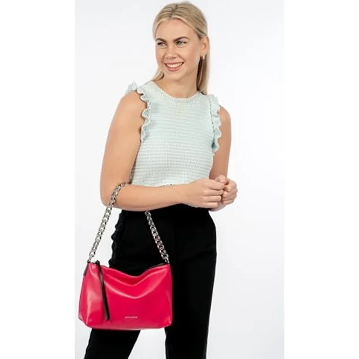 Emily & Noah Kerstin Schultertasche, 29 cm, pink, 100% Polyurethan – Bild 3