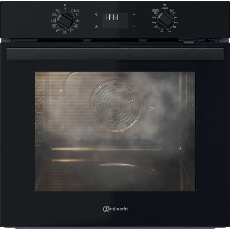 Bauknecht BBA285HU1K Einbaubackofen, schwarz, groß, 71l, Dampfgaren, AutoClean, A+, 2.9 kW, versandkostenfrei