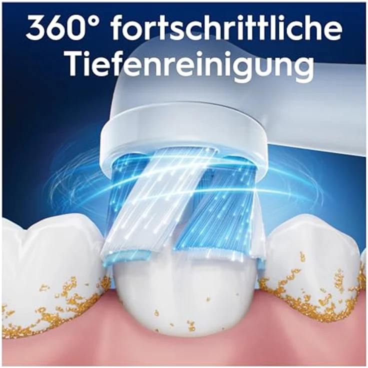 Oral-B iO Ultimative Reinigung, Original Aufsteckbürsten, 'Borsten-in-Borsten' Bündel, Weiß, 10 Stück – Bild 2