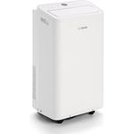 Bosch Cool 2000 Mobiles Klimagerät - 3-in-1: Klimagerät, Luftentfeuchter, Ventilator - 2,6kW Kühlleistung für Räume bis zu 35m² - Auto-Modus, Silent-Modus & Sleep-Modus (46 db(A)) [Energieklasse A]