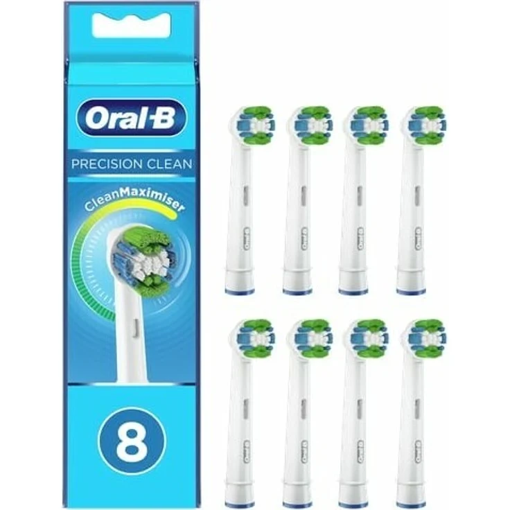 Braun Oral-B Precision CleanMaximiser Aufsteckbüsten 8er mit sanften, flexiblen Borsten