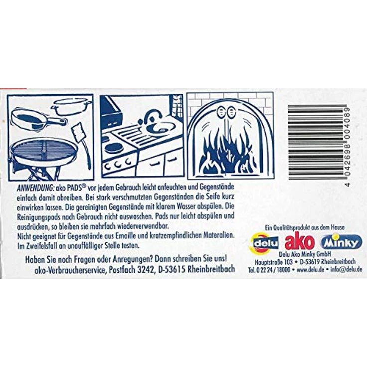 Ako Pads Der Krustenlöser 8 Pads – Bild 3