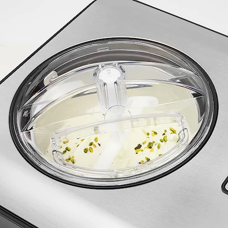 CASO Ice Creamer - 2 in 1 Design Eismaschine und Joghurtmaschine mit Kompressortechnik, kein Vorkühlen notwendig, produziert bis zu 2 Liter Eiscreme, Speiseeis oder Joghurt – Bild 4