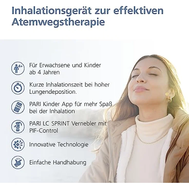 PARI BOY Pro Inhalator, Elektrischer Dampfinhalator – Bild 3