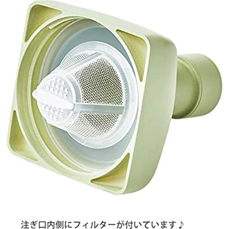 Hario KAB-120-SG Cold Brew Tea Bottle Ka-Ku, plastik, Rauchgrün – Bild 6