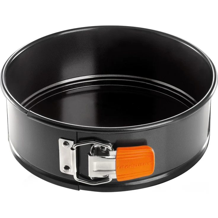 Le Creuset Springform, Backform mit Antihaftbeschichtung, Schwarz, 20 cm Durchmesser