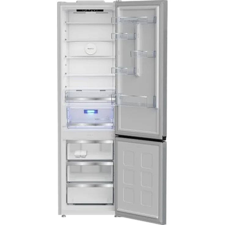Beko B5RCNA416HXB Kühl-Gefrierkombination, 415 l, NoFrost, Edelstahl-Look, 6 kg/24h, C – Bild 3