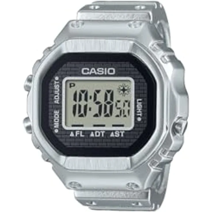Casio 05 Collection, Armbanduhr mit stylishen Design, schwarz