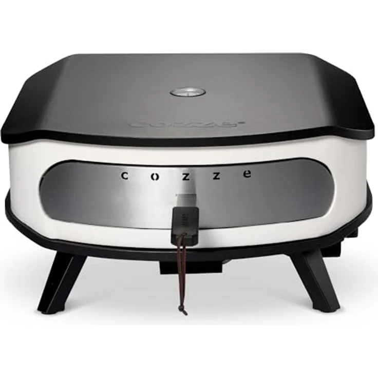 cozze - Gas-Pizzaofen mit Rotationsstein, Leistung 6,0 kW, perfektes Kochen von Pizza, Ø 42,5 cm, integriertes Thermometer, verzinkter Stahl – Bild 2