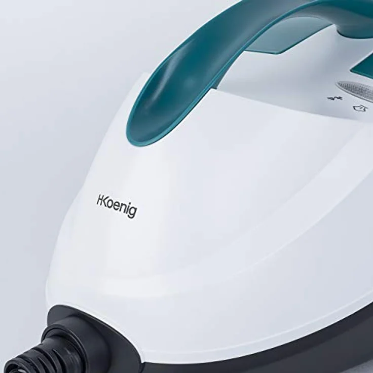 H.koenig NV6400 Dampfreiniger 2000 Watt, 4 bar, Auffheizzeit 8 min, 1,5 Liter Wassertank, umfangreiches Zubehör – Bild 3