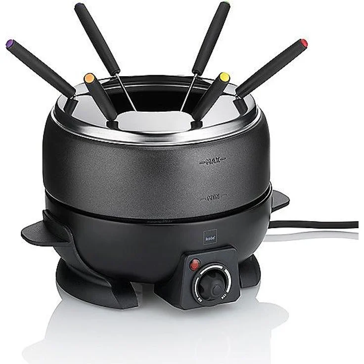 Kela Elektrofondue Simplon schwarz, Fondue Set – Bild 1