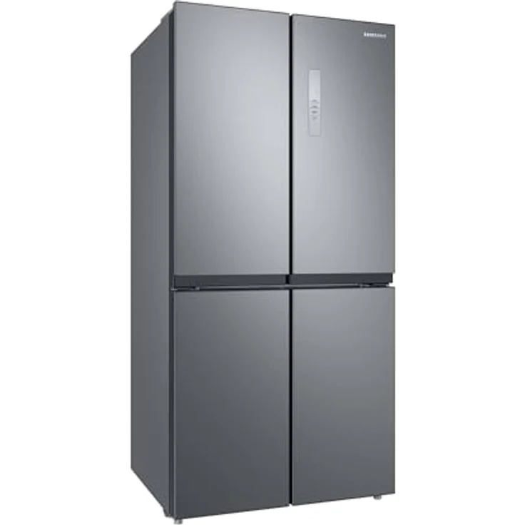 Samsung French-Door-Kühlschrank RF48A400EM9/EG, 488 l, Twin Cooling+, Power Cool & Power Freeze, Twist Ice Maker, Edelstahl Look – Bild 1