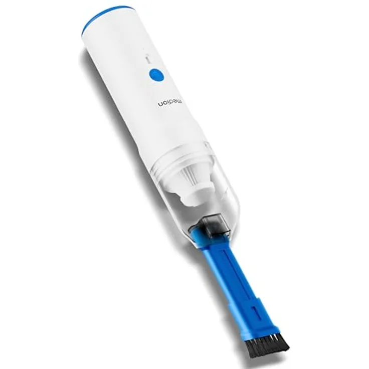 MEDION Handstaubsauger (Akku, kabellos, 3in1 Staubsauger, Luftpumpen und Gebläsefunktion, Starke 5 kPA Saugleistung, Staubbehälter, USB-C, MD19877)