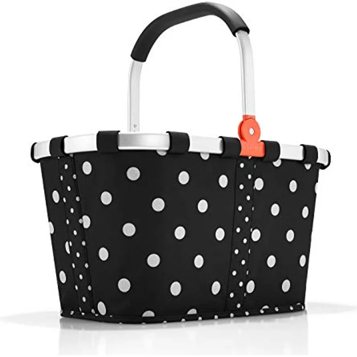 reisenthel carrybag Mixed Dots, stabiler Einkaufskorb mit 22 l Volumen, wasserabweisendem Design und praktischer Innentasche – Bild 1