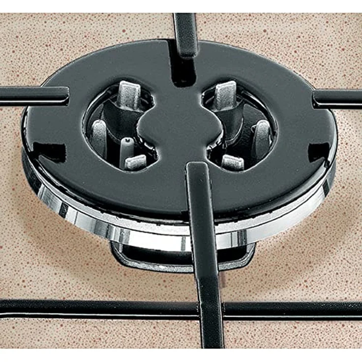 Hotpoint PCN 640 T (AV) R /HA, Gaskochfeld, integriert, 60 cm, emailliert, 4 Zonen, Hafer – Bild 4