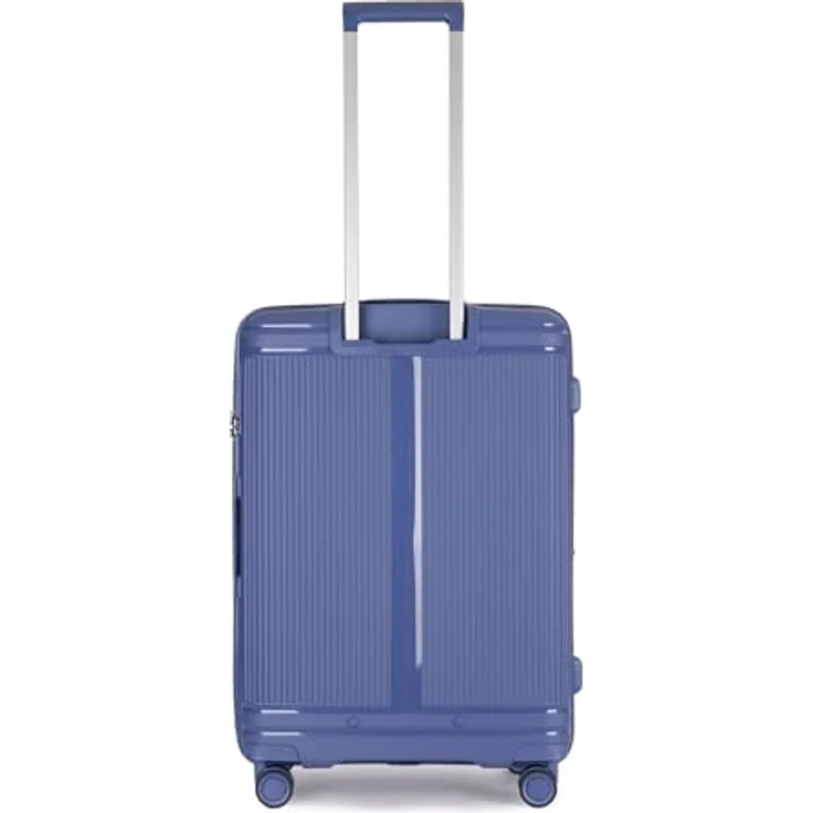 Stratic Straw T - Trolley M (67cm) erweiterbar navy, geräumiges Hauptfach, extra Fächer – Bild 2