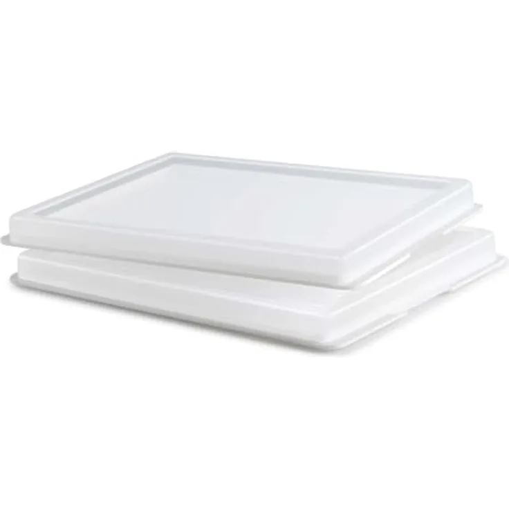 Betty Bossi stapelbare Aufschnittbox im 2er Set - schützt Wurst und Käse vor Fremdgerüchen, hält sie länger frisch, spülmaschinengeeignet, 25x17x3 cm, weiß