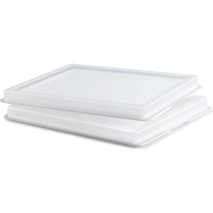 Betty Bossi stapelbare Aufschnittbox im 2er Set - schützt Wurst und Käse vor Fremdgerüchen, hält sie länger frisch, spülmaschinengeeignet, 25x17x3 cm, weiß – Bild 1