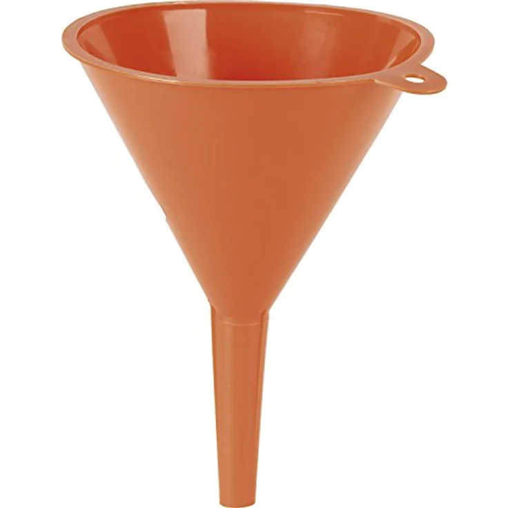 Trichter aus Weißblech, Durchmesser 160 mm, Inhalt 1.3 l mit Sieb