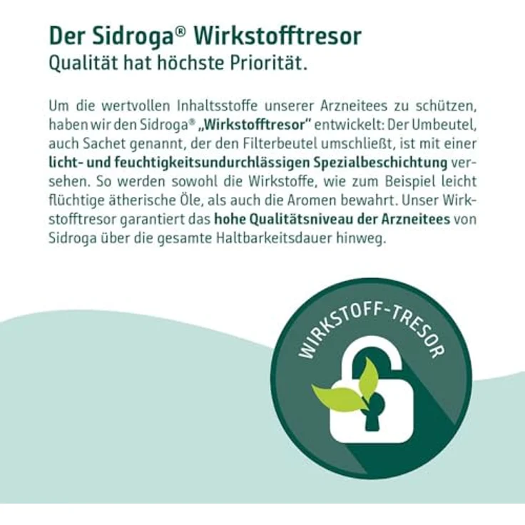 Sidroga Frauenmantelkraut Tee Filterbeutel, 20x1 g für leichte Durchfallerkrankungen – Bild 4