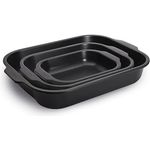 Woll Bratreinen Set, 3-tlg, PFAS-frei, hitzebeständig bis 260 °C, aluminisierter Stahl