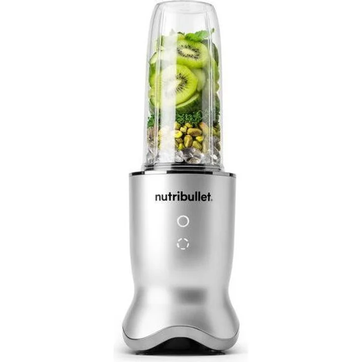 NutriBullet Smoothie Maker Ultra 1200 NB1206S, 1200 Watt, 900ml + 700ml Tritan Becher, leise und langlebig – Bild 1