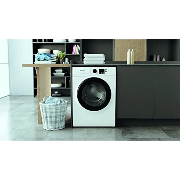 Bauknecht WAM 914 A Waschmaschine Frontlader, 9kg, EEK A, Kurz 30/ Kurz 45, Anti-Allergie-Programm, Wolleprogramm, Startzeitvorwahl, Dynamic Inverter Motor, Flecken 40°, Schutz vor Wasserschäden – Bild 5