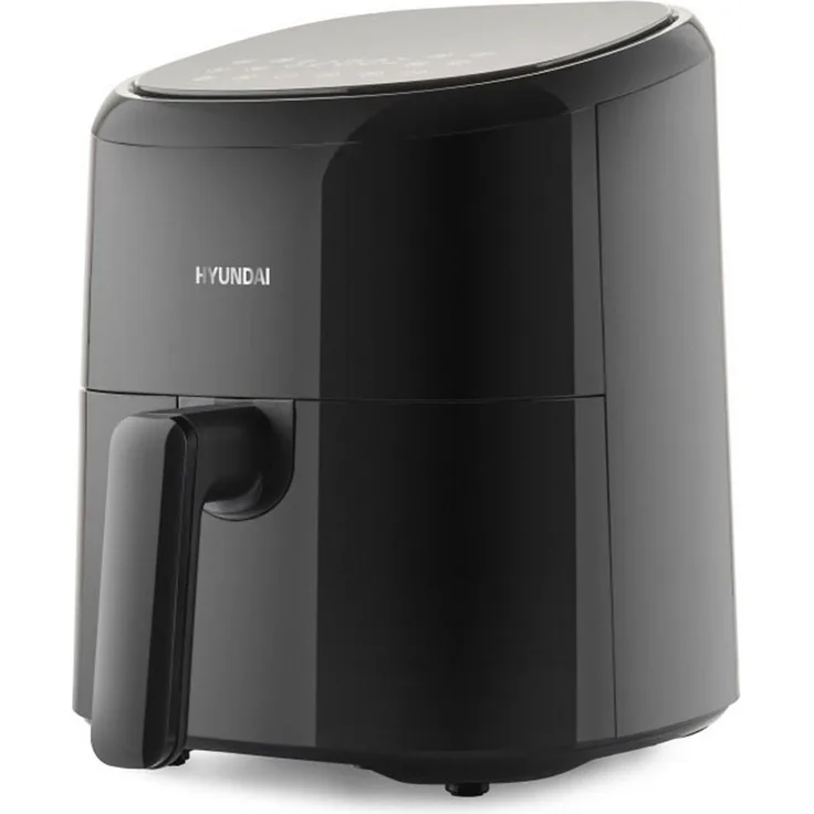 Hyundai Heißluftfritteuse HYUAF220, 1000 W, 2,2 Liter Fassungsvermögen, 8 Automatikprogramme, stufenlos regulierbare Temperatur 60–200 °C, LED-Touchdisplay